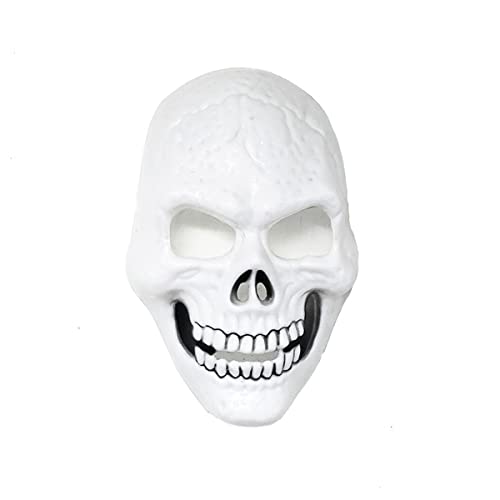 HGXLOWUA Skelettmaske Leuchtende Kunststoffmaske Gruselige Cosplay Kostüm Requisiten für Halloween Party HGXLOWUA Skelettmaske Leuchtende Kunststoffmaske Gruselige Cosplay Kostüm Requisiten für Halloween Party von HGXLOWUA