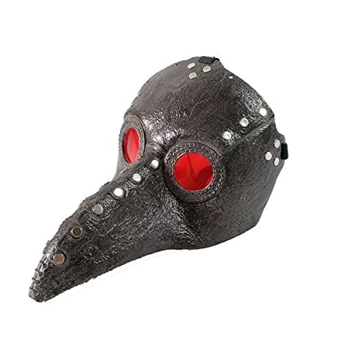 HGXLOWUA Steampunk Schnabelmaske Kunststoff Die Plagen Ärzte Maske Cosplay Kostüm Requisiten für Halloween Party HGXLOWUA Steampunk Schnabelmaske Kunststoff Die Plagen Ärzte Maske Cosplay Kostüm Requisiten für Halloween Party von HGXLOWUA