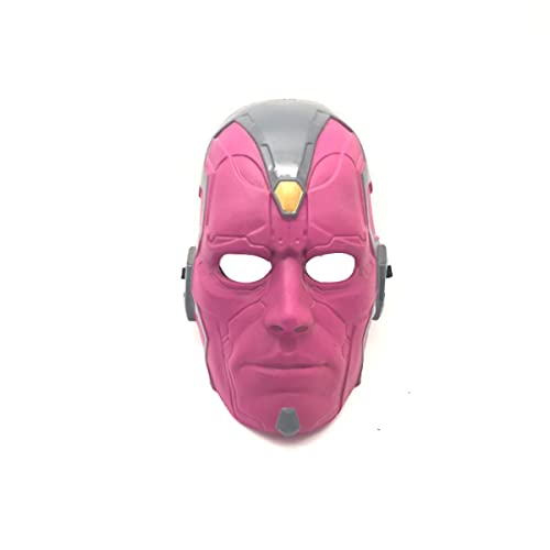 HGXLOWUA Thanos Rosa Maske Kunststoff Vollgesichtsmaske Cosplay Kostüm Requisiten für Halloween Party HGXLOWUA Thanos Rosa Maske Kunststoff Vollgesichtsmaske Cosplay Kostüm Requisiten für Halloween Party von HGXLOWUA