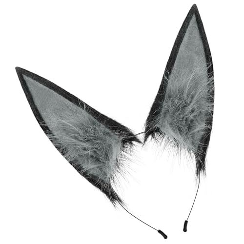 HGZHNAT Realistische Pelzige Kaninchen Ohren Stirnband Verstellbares Haar Accessoire Mode Haarband Für Halloween Osterkostümpartys Kaninchenohren Kopfstück HGZHNAT Realistische Pelzige Kaninchen Ohren Stirnband Verstellbares Haar Accessoire Mode Haarband Für Halloween Osterkostümpartys Kaninchenohren Kopfstück von HGZHNAT