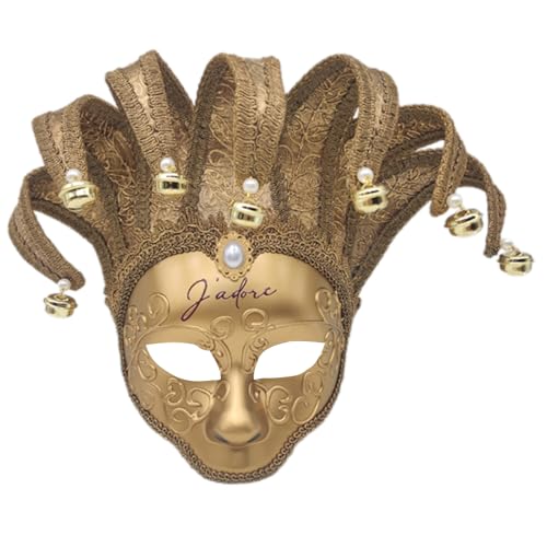 HGZHNAT Venezianer Comedy Maske Maskeraden Maske Jesters Cosplay Party Exquisite Wanddekorationen Für Halloween Maskeraden HGZHNAT Venezianer Comedy Maske Maskeraden Maske Jesters Cosplay Party Exquisite Wanddekorationen Für Halloween Maskeraden von HGZHNAT