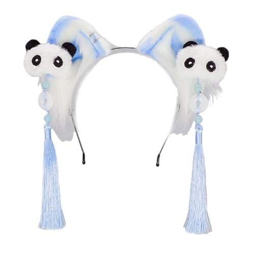 HGZHNAT Verstellbare Pelzige Katzen Ohr Stirnband Für Anime Cosplay Soft Plüsch Haaraccessoire Kostüm Hairpeice Mode Kopfbedeck von HGZHNAT