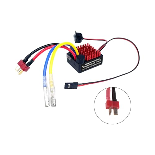 HGZHNAT wasserdichte 60A Gebürstete ESC Für 1/10 Skalier Crawler Auto Mit RTRS Steckern Spiel Und Kompatibilität Metallgehäuse Gebürstet ESC Für Upgrades HGZHNAT wasserdichte 60A Gebürstete ESC Für 1/10 Skalier Crawler Auto Mit RTRS Steckern Spiel Und Kompatibilität Metallgehäuse Gebürstet ESC Für Upgrades von HGZHNAT