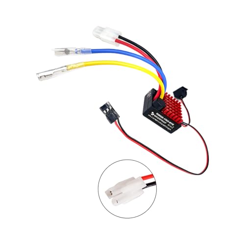 HGZHNAT wasserdichte 60A Gebürstete ESC Für 1/10 Skalier Crawler Auto Mit RTRS Steckern Spiel Und Kompatibilität Metallgehäuse Gebürstet ESC Für Upgrades HGZHNAT wasserdichte 60A Gebürstete ESC Für 1/10 Skalier Crawler Auto Mit RTRS Steckern Spiel Und Kompatibilität Metallgehäuse Gebürstet ESC Für Upgrades von HGZHNAT