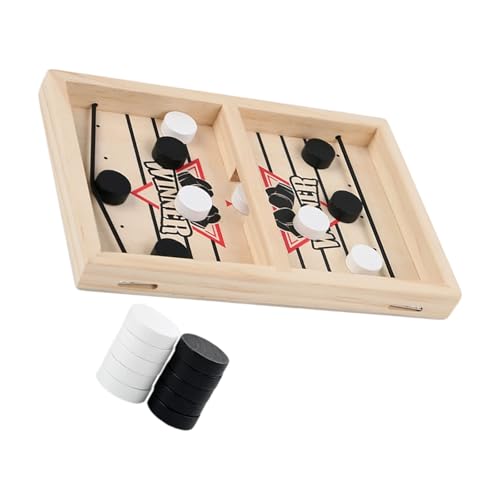 Hölzerne Hüpfende Schach Für Erwachsene Kinderfamilie Spiel Desktop Battle Board Eltern Kind Interaktive Toy Table Hockey Games Desktop Battle Competitive Spiele von HGZHNAT