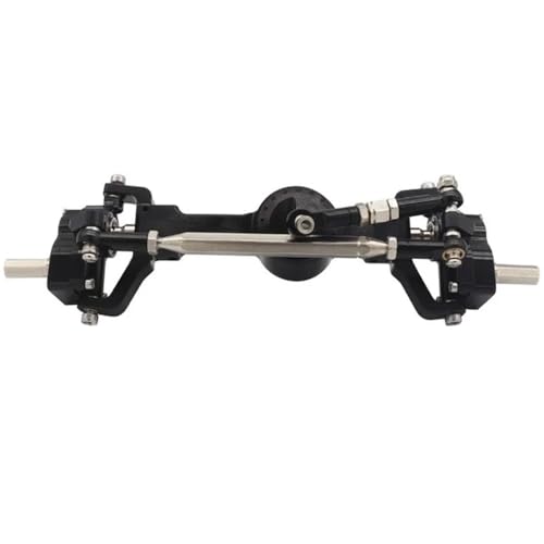 HGtAeW Aluminium Vorder- Und Hintertürwelle CNC Eloxiert Remote Welle Kompatibel Mit 1/12 MN MN99S MN98 D91 D99 D99S MN90(Black Front) von HGtAeW
