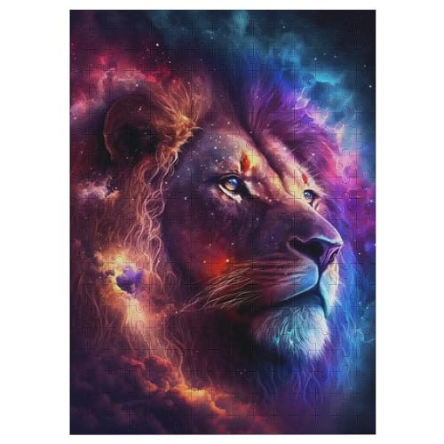 300 Teile Puzzle Für Jungen Und Mädchen, Standard-Puzzles Tierlöwe, Familienspiele, 42×30cm 300 Teile Puzzle Für Jungen Und Mädchen, Standard-Puzzles Tierlöwe, Familienspiele, 42×30cm von HHCXX