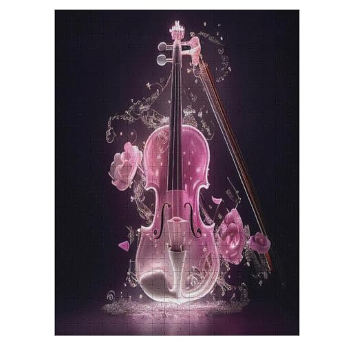 500 Teile Puzzle Für Erwachsene, Violine -Puzzles, Kinder HolzPuzzle, Kreatives Puzzle, Geschenk Für Freunde Und Familie 55×41cm 500 Teile Puzzle Für Erwachsene, Violine -Puzzles, Kinder HolzPuzzle, Kreatives Puzzle, Geschenk Für Freunde Und Familie 55×41cm von HHCXX