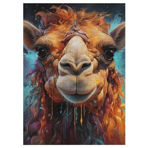 Alpaka Holzpuzzle 300 Teile Klassische Puzzles Erwachsene Kinder Puzzle DIY Kit Holzspielzeug Einzigartiges Geschenk 42×30cm Alpaka Holzpuzzle 300 Teile Klassische Puzzles Erwachsene Kinder Puzzle DIY Kit Holzspielzeug Einzigartiges Geschenk 42×30cm von HHCXX