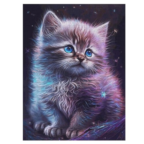 Cute Katze Puzzles 500 Teile Erwachsener Kniffel Spaß Für Die Ganze Familie, Holzpuzzle Kinder Erwachsene, Impossible Puzzle Schwer 55×41cm Cute Katze Puzzles 500 Teile Erwachsener Kniffel Spaß Für Die Ganze Familie, Holzpuzzle Kinder Erwachsene, Impossible Puzzle Schwer 55×41cm von HHCXX