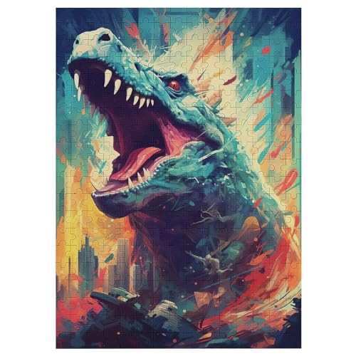 Dinosaurier Holzpuzzle 300 Teile Klassische Puzzles Erwachsene Kinder Puzzle DIY Kit Holzspielzeug Einzigartiges Geschenk 42×30cm Dinosaurier Holzpuzzle 300 Teile Klassische Puzzles Erwachsene Kinder Puzzle DIY Kit Holzspielzeug Einzigartiges Geschenk 42×30cm von HHCXX