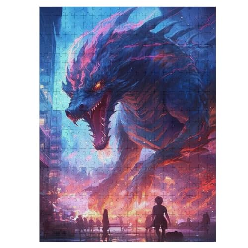 Drache 500 Teile Premium-Puzzles Für Erwachsene Kinder- Holzpuzzles Spaß Und Lernspiele - Perfekte Puzzle-Geschenke 55×41cm Drache 500 Teile Premium-Puzzles Für Erwachsene Kinder- Holzpuzzles Spaß Und Lernspiele - Perfekte Puzzle-Geschenke 55×41cm von HHCXX