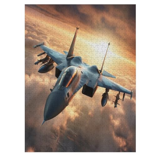 Flugzeugjäger Puzzles Für Erwachsene, 500-teiliges Holzpuzzle, Geeignet Für Kinder Ab 12 Jahren, Die Pädagogische Puzzle Lernen 55×41cm Flugzeugjäger Puzzles Für Erwachsene, 500-teiliges Holzpuzzle, Geeignet Für Kinder Ab 12 Jahren, Die Pädagogische Puzzle Lernen 55×41cm von HHCXX