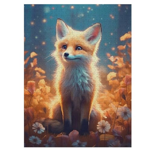 Fuchs Holzpuzzle 500 Teile Klassische Puzzles Erwachsene Kinder Puzzle DIY Kit Holzspielzeug Einzigartiges Geschenk 55×41cm Fuchs Holzpuzzle 500 Teile Klassische Puzzles Erwachsene Kinder Puzzle DIY Kit Holzspielzeug Einzigartiges Geschenk 55×41cm von HHCXX