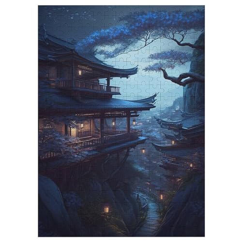 Für Erwachsene 300-Teiliges Japan Style -Puzzles, Holzbrett-Puzzle, Für Kinder, Geschenke, 42×30cm Für Erwachsene 300-Teiliges Japan Style -Puzzles, Holzbrett-Puzzle, Für Kinder, Geschenke, 42×30cm von HHCXX