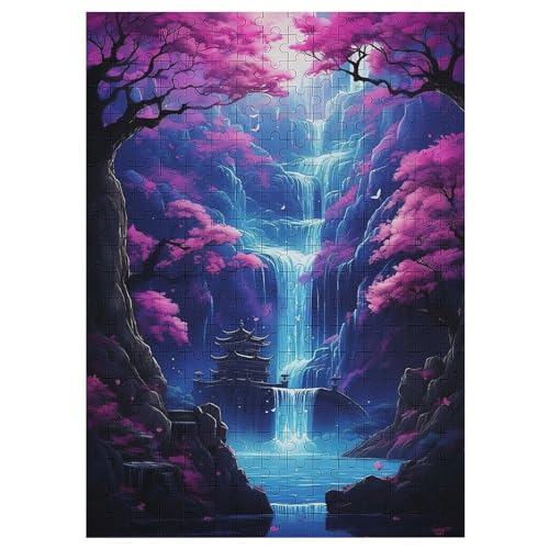 Für Erwachsene 300-Teiliges Kirschbaumkunst Japan -Puzzles, Holzbrett-Puzzle, Für Kinder, Geschenke, 42×30cm Für Erwachsene 300-Teiliges Kirschbaumkunst Japan -Puzzles, Holzbrett-Puzzle, Für Kinder, Geschenke, 42×30cm von HHCXX
