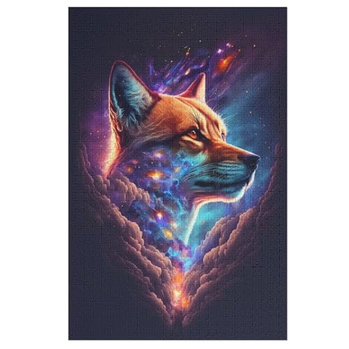 Holzpuzzles 1000 Teile Star Fuchs -Puzzle Für Jungen Und Mädchen, Schwierigkeitsgrad, Lernspiele, Familienspielzeug 78×53cm Holzpuzzles 1000 Teile Star Fuchs -Puzzle Für Jungen Und Mädchen, Schwierigkeitsgrad, Lernspiele, Familienspielzeug 78×53cm von HHCXX