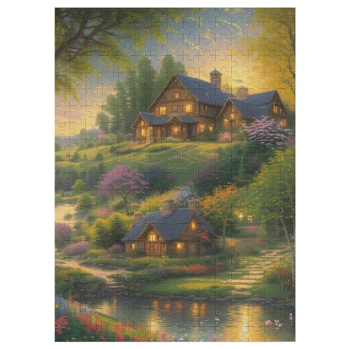 Holzpuzzles 300 Teile Landschaft -Puzzle Für Jungen Und Mädchen, Schwierigkeitsgrad, Lernspiele, Familienspielzeug 42×30cm Holzpuzzles 300 Teile Landschaft -Puzzle Für Jungen Und Mädchen, Schwierigkeitsgrad, Lernspiele, Familienspielzeug 42×30cm von HHCXX