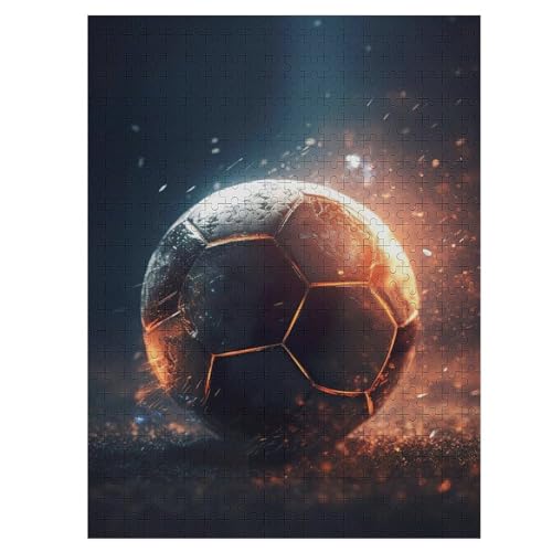 Holzpuzzles 500 Teile Fußball Sport -Puzzle Für Jungen Und Mädchen, Schwierigkeitsgrad, Lernspiele, Familienspielzeug 55×41cm Holzpuzzles 500 Teile Fußball Sport -Puzzle Für Jungen Und Mädchen, Schwierigkeitsgrad, Lernspiele, Familienspielzeug 55×41cm von HHCXX