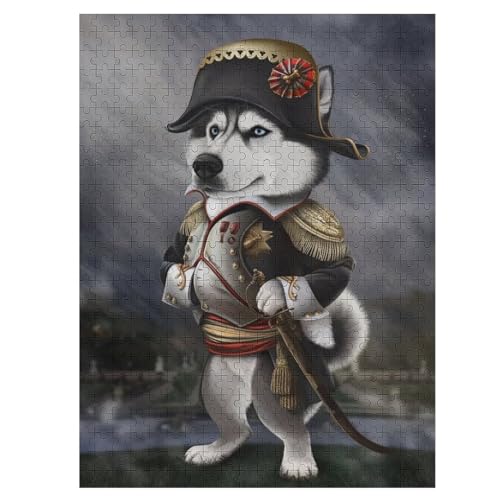 Husky 500 Teile Premium-Puzzles Für Erwachsene Kinder- Holzpuzzles Spaß Und Lernspiele - Perfekte Puzzle-Geschenke 55×41cm Husky 500 Teile Premium-Puzzles Für Erwachsene Kinder- Holzpuzzles Spaß Und Lernspiele - Perfekte Puzzle-Geschenke 55×41cm von HHCXX