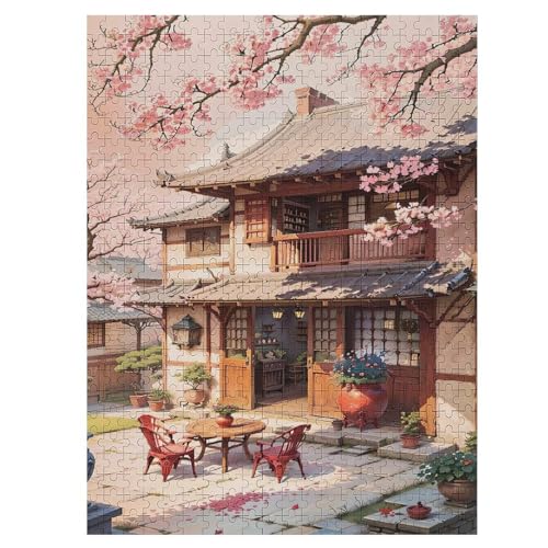 Japan Style 500 Teile Premium-Puzzles Für Erwachsene Kinder- Holzpuzzles Spaß Und Lernspiele - Perfekte Puzzle-Geschenke 55×41cm Japan Style 500 Teile Premium-Puzzles Für Erwachsene Kinder- Holzpuzzles Spaß Und Lernspiele - Perfekte Puzzle-Geschenke 55×41cm von HHCXX