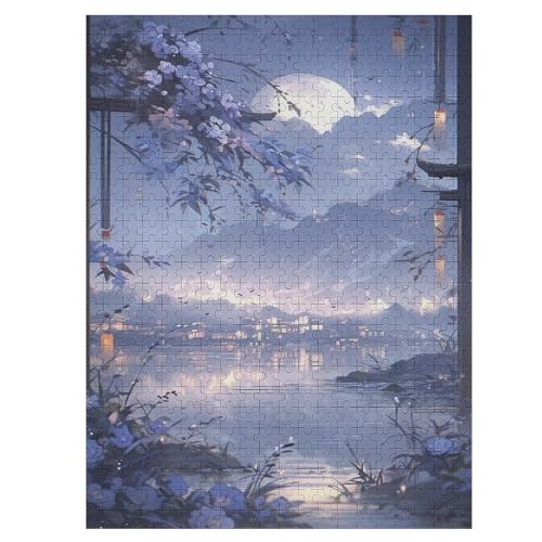 Japan Style 500 Teile Premium-Puzzles Für Erwachsene Kinder- Holzpuzzles Spaß Und Lernspiele - Perfekte Puzzle-Geschenke 55×41cm Japan Style 500 Teile Premium-Puzzles Für Erwachsene Kinder- Holzpuzzles Spaß Und Lernspiele - Perfekte Puzzle-Geschenke 55×41cm von HHCXX