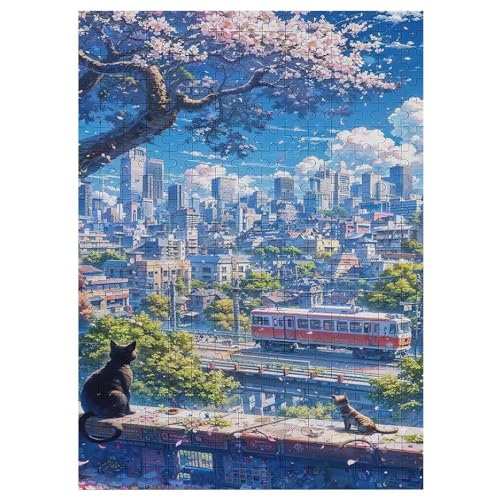 Japan Style Holzpuzzle 300 Teile Klassische Puzzles Erwachsene Kinder Puzzle DIY Kit Holzspielzeug Einzigartiges Geschenk 42×30cm Japan Style Holzpuzzle 300 Teile Klassische Puzzles Erwachsene Kinder Puzzle DIY Kit Holzspielzeug Einzigartiges Geschenk 42×30cm von HHCXX