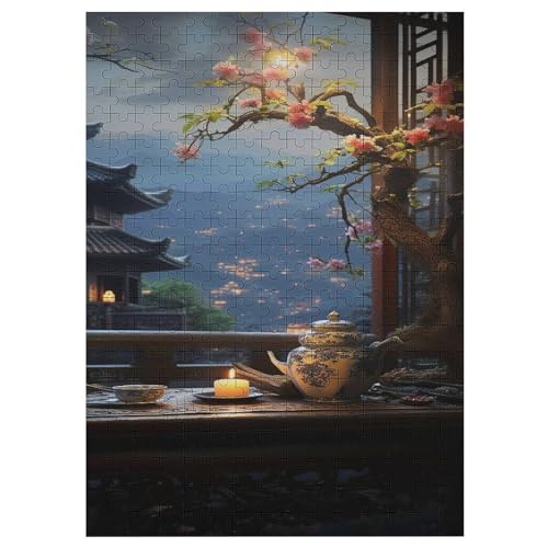 Japan Style Holzpuzzle 300 Teile Klassische Puzzles Erwachsene Kinder Puzzle DIY Kit Holzspielzeug Einzigartiges Geschenk 42×30cm Japan Style Holzpuzzle 300 Teile Klassische Puzzles Erwachsene Kinder Puzzle DIY Kit Holzspielzeug Einzigartiges Geschenk 42×30cm von HHCXX