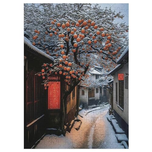 Japan Style Holzpuzzle 300 Teile Klassische Puzzles Erwachsene Kinder Puzzle DIY Kit Holzspielzeug Einzigartiges Geschenk 42×30cm Japan Style Holzpuzzle 300 Teile Klassische Puzzles Erwachsene Kinder Puzzle DIY Kit Holzspielzeug Einzigartiges Geschenk 42×30cm von HHCXX