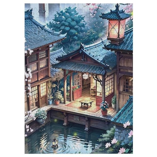 Japan Style Holzpuzzle Für Erwachsene Teenager Stress Abbauen Familien-Puzzlespiel Poster 300-teiliges Puzzle Kinder Lernspiel 42×30cm Japan Style Holzpuzzle Für Erwachsene Teenager Stress Abbauen Familien-Puzzlespiel Poster 300-teiliges Puzzle Kinder Lernspiel 42×30cm von HHCXX