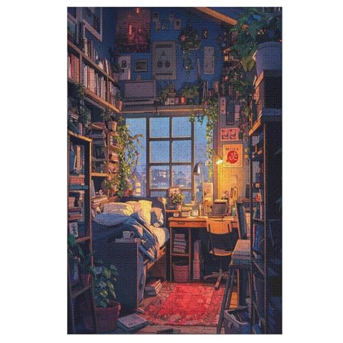 Japanese Style Holzpuzzle 1000 Teile Klassische Puzzles Erwachsene Kinder Puzzle DIY Kit Holzspielzeug Einzigartiges Geschenk 78×53cm Japanese Style Holzpuzzle 1000 Teile Klassische Puzzles Erwachsene Kinder Puzzle DIY Kit Holzspielzeug Einzigartiges Geschenk 78×53cm von HHCXX