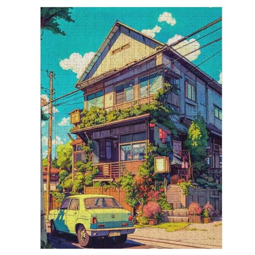 Japanese Style Holzpuzzle 500 Teile Klassische Puzzles Erwachsene Kinder Puzzle DIY Kit Holzspielzeug Einzigartiges Geschenk 55×41cm Japanese Style Holzpuzzle 500 Teile Klassische Puzzles Erwachsene Kinder Puzzle DIY Kit Holzspielzeug Einzigartiges Geschenk 55×41cm von HHCXX