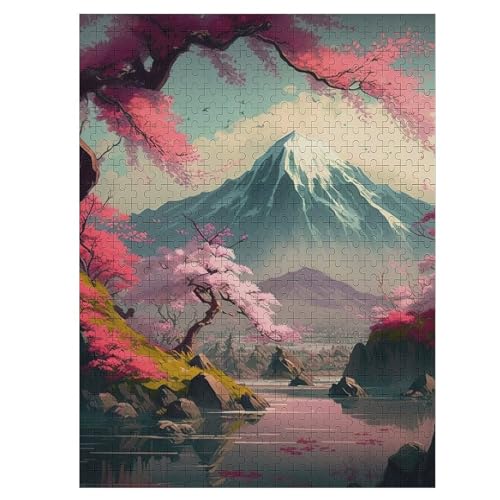 Japanische Kirschblüten 500 Teile Premium-Puzzles Für Erwachsene Kinder- Holzpuzzles Spaß Und Lernspiele - Perfekte Puzzle-Geschenke 55×41cm Japanische Kirschblüten 500 Teile Premium-Puzzles Für Erwachsene Kinder- Holzpuzzles Spaß Und Lernspiele - Perfekte Puzzle-Geschenke 55×41cm von HHCXX