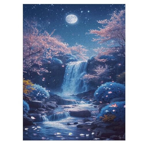 Kirschbaumkunst Japan 500 Teile Premium-Puzzles Für Erwachsene Kinder- Holzpuzzles Spaß Und Lernspiele - Perfekte Puzzle-Geschenke 55×41cm Kirschbaumkunst Japan 500 Teile Premium-Puzzles Für Erwachsene Kinder- Holzpuzzles Spaß Und Lernspiele - Perfekte Puzzle-Geschenke 55×41cm von HHCXX