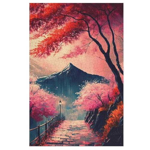 Kirschbaumkunst Japan Holzpuzzle 1000 Teile Klassische Puzzles Erwachsene Kinder Puzzle DIY Kit Holzspielzeug Einzigartiges Geschenk 78×53cm Kirschbaumkunst Japan Holzpuzzle 1000 Teile Klassische Puzzles Erwachsene Kinder Puzzle DIY Kit Holzspielzeug Einzigartiges Geschenk 78×53cm von HHCXX