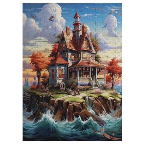 Küste am Meer 300 Teile Puzzles Für Erwachsene,Holzpuzzle - Verringerter Druck Schwieriges Unmögliche Puzzle Für Erwachsene 12+ Kinder 42×30cm Küste am Meer 300 Teile Puzzles Für Erwachsene,Holzpuzzle - Verringerter Druck Schwieriges Unmögliche Puzzle Für Erwachsene 12+ Kinder 42×30cm von HHCXX