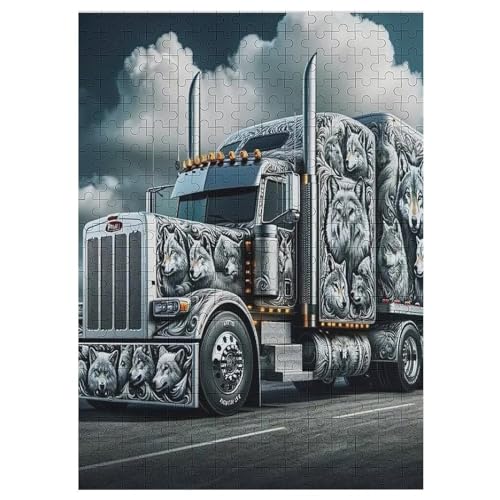 LKW Puzzles Für Erwachsene, 300-teiliges Holzpuzzle, Geeignet Für Kinder Ab 12 Jahren, Die Pädagogische Puzzle Lernen 42×30cm LKW Puzzles Für Erwachsene, 300-teiliges Holzpuzzle, Geeignet Für Kinder Ab 12 Jahren, Die Pädagogische Puzzle Lernen 42×30cm von HHCXX