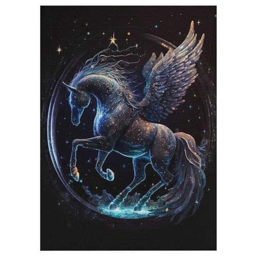 Pegasus 300 Teile Puzzle Für Erwachsene, Herausforderung Puzzles - Verringerter Druck Schwieriges Holzpuzzle Für Kinder 12+ 42×30cm Pegasus 300 Teile Puzzle Für Erwachsene, Herausforderung Puzzles - Verringerter Druck Schwieriges Holzpuzzle Für Kinder 12+ 42×30cm von HHCXX