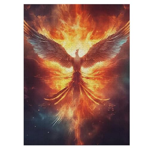 Phönix Holzpuzzle Für Erwachsene Teenager Stress Abbauen Familien-Puzzlespiel Poster 500-teiliges Puzzle Kinder Lernspiel 55×41cm Phönix Holzpuzzle Für Erwachsene Teenager Stress Abbauen Familien-Puzzlespiel Poster 500-teiliges Puzzle Kinder Lernspiel 55×41cm von HHCXX