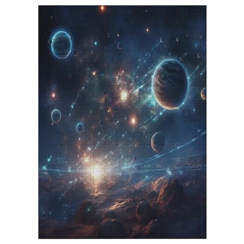 Planet Puzzle, Puzzles Für Erwachsene Kinder, 300 Teile Holzpuzzle, Für Jugendliche & Erwachsene Herausforderungsspielzeug 42×30cm Planet Puzzle, Puzzles Für Erwachsene Kinder, 300 Teile Holzpuzzle, Für Jugendliche & Erwachsene Herausforderungsspielzeug 42×30cm von HHCXX