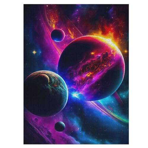 Planet Sternenhimmel Holzpuzzle 500 Teile Klassische Puzzles Erwachsene Kinder Puzzle DIY Kit Holzspielzeug Einzigartiges Geschenk 55×41cm Planet Sternenhimmel Holzpuzzle 500 Teile Klassische Puzzles Erwachsene Kinder Puzzle DIY Kit Holzspielzeug Einzigartiges Geschenk 55×41cm von HHCXX