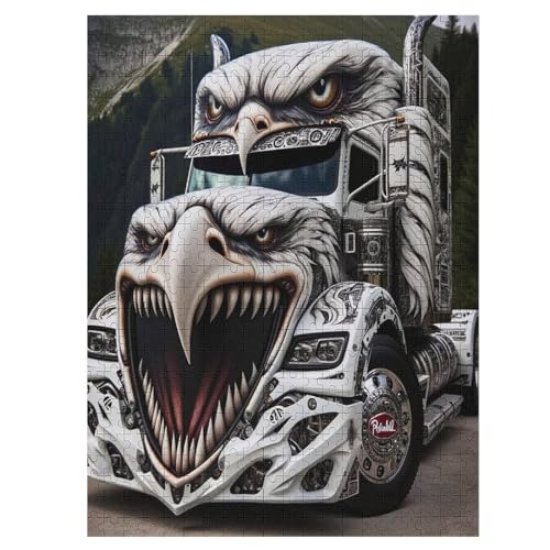 Puzzle 500 Teile LKW Holzpuzzle Für Erwachsene Lernspiel Herausforderungsspielzeug The Puzzles Für Erwachsene Kinder 55×41cm Puzzle 500 Teile LKW Holzpuzzle Für Erwachsene Lernspiel Herausforderungsspielzeug The Puzzles Für Erwachsene Kinder 55×41cm von HHCXX
