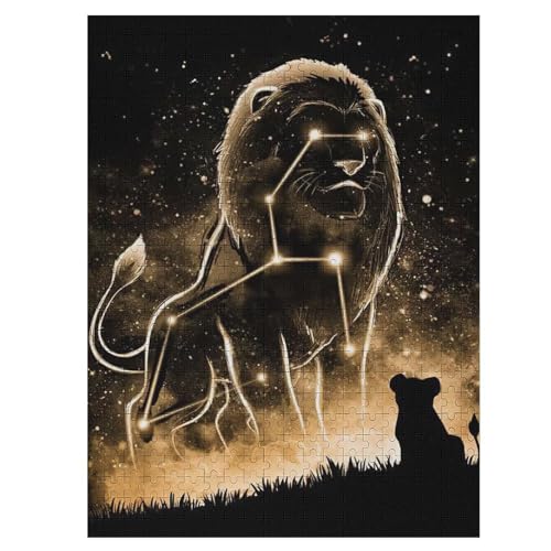 Puzzle 500 Teile Löwe Holzpuzzle Für Erwachsene Lernspiel Herausforderungsspielzeug The Puzzles Für Erwachsene Kinder 55×41cm Puzzle 500 Teile Löwe Holzpuzzle Für Erwachsene Lernspiel Herausforderungsspielzeug The Puzzles Für Erwachsene Kinder 55×41cm von HHCXX