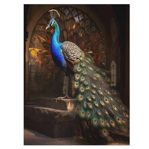 Puzzle 500 Teile Pfau Holzpuzzle Für Erwachsene Lernspiel Herausforderungsspielzeug The Puzzles Für Erwachsene Kinder 55×41cm Puzzle 500 Teile Pfau Holzpuzzle Für Erwachsene Lernspiel Herausforderungsspielzeug The Puzzles Für Erwachsene Kinder 55×41cm von HHCXX