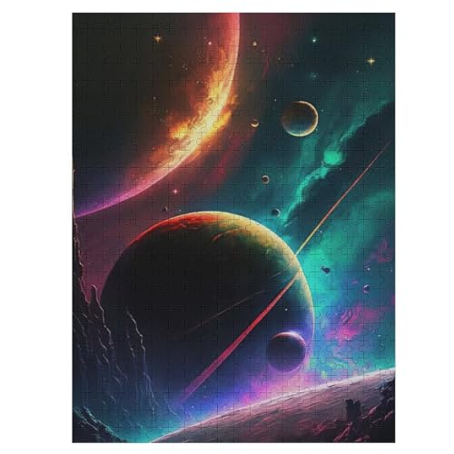 Puzzle 500 Teile Planet Sternenhimmel Holzpuzzle Für Erwachsene Lernspiel Herausforderungsspielzeug The Puzzles Für Erwachsene Kinder 55×41cm Puzzle 500 Teile Planet Sternenhimmel Holzpuzzle Für Erwachsene Lernspiel Herausforderungsspielzeug The Puzzles Für Erwachsene Kinder 55×41cm von HHCXX