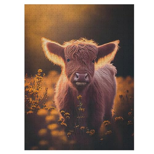 Puzzle 500 Teile Scottish Highland Kuhs Holzpuzzle Für Erwachsene Lernspiel Herausforderungsspielzeug The Puzzles Für Erwachsene Kinder 55×41cm Puzzle 500 Teile Scottish Highland Kuhs Holzpuzzle Für Erwachsene Lernspiel Herausforderungsspielzeug The Puzzles Für Erwachsene Kinder 55×41cm von HHCXX