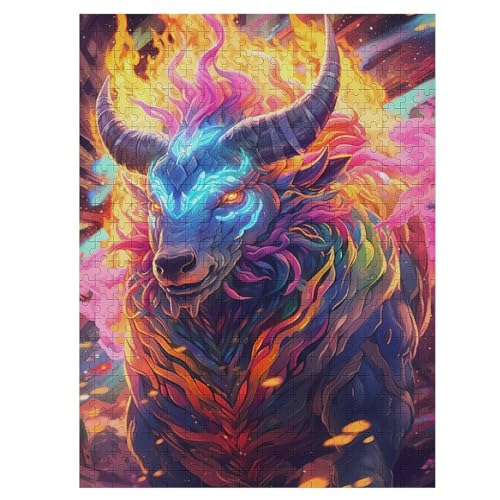 Puzzle 500 Teile Stier Holzpuzzle Für Erwachsene Lernspiel Herausforderungsspielzeug The Puzzles Für Erwachsene Kinder 55×41cm Puzzle 500 Teile Stier Holzpuzzle Für Erwachsene Lernspiel Herausforderungsspielzeug The Puzzles Für Erwachsene Kinder 55×41cm von HHCXX
