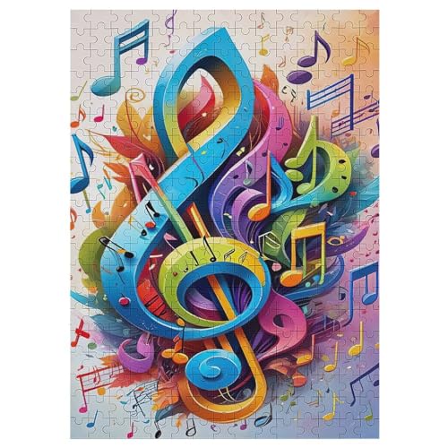 Puzzle Für Erwachsene, 300 Teile, Musiknote, Holzpuzzle, Geburtstagsgeschenke, Puzzle Wanddekoration 42×30cm Puzzle Für Erwachsene, 300 Teile, Musiknote, Holzpuzzle, Geburtstagsgeschenke, Puzzle Wanddekoration 42×30cm von HHCXX