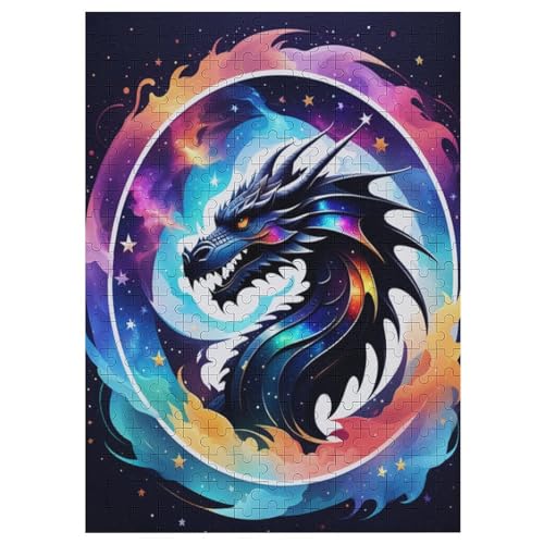 Puzzle Für Erwachsene, Drache Puzzles, 300-teiliges Holzpuzzle, Geeignet Für Erwachsene Und Kinder Ab 12 Jahren, Tolles Geschenk 42×30cm Puzzle Für Erwachsene, Drache Puzzles, 300-teiliges Holzpuzzle, Geeignet Für Erwachsene Und Kinder Ab 12 Jahren, Tolles Geschenk 42×30cm von HHCXX