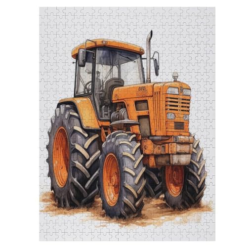Puzzle Für Erwachsene, Grüner Traktor Puzzles, 500-teiliges Holzpuzzle, Geeignet Für Erwachsene Und Kinder Ab 12 Jahren, Tolles Geschenk 55×41cm Puzzle Für Erwachsene, Grüner Traktor Puzzles, 500-teiliges Holzpuzzle, Geeignet Für Erwachsene Und Kinder Ab 12 Jahren, Tolles Geschenk 55×41cm von HHCXX